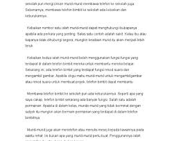 Karangan ini akan bincangkan tentang kebaikan dan keburukan topik tersebut. Karangan Kebaikan Dan Keburukan Telefon Bimbit