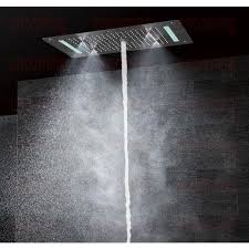Super Luxury Shower 5 Function Recessed Ceiling Mount LED Large Shower Set