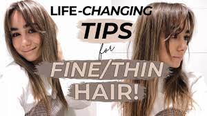 Washing hair daily may protect against hair loss by keeping the scalp healthy and clean. Life Changing Hacks Tips For Fine Thin Hair Julia Havens Youtube