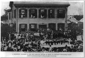 The Lincoln Home After 1858 Republican Rally Springfield Illinois History Of Photography Vintage Photographs Civil War Photos