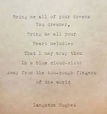 Typed Quote Langston Hughes Quote Typewriter Quote Typed Paper Typewriter Poetry Typed On Paper Hand Typed Poem Dream Quote The Dream Keeper Poetry Words Words Pretty Words
