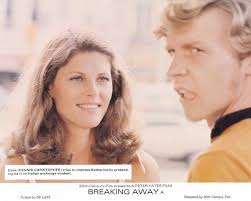 BREAKING AWAY ORIGINAL LOBBY CARD DENNIS CHRISTOPHER ROBYN DOUGLAS