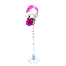 Amazon Com Wildgirl Pet Cats Funny Cat Toys Funny Stand Rat Toy With Suction Cup Toy 1 Pet Supplies Cat Fleas Rat Toys Cat Shedding