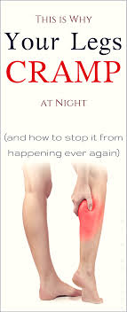 Why Your Legs Cramp At Night And How To Stop It Simple And Effective Leg Cramps At Night Health And Fitness Tips Leg Cramps