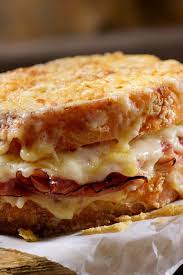 Mit Viel Schinken Kase Bistro Hit Croque Monsieur Rezept Croque Monsieur Schinken Schinken Und Kase