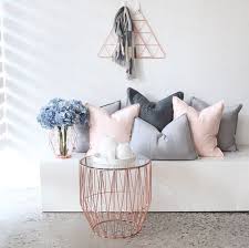 Pink grey and copper bedroom accessories. Grey Copper Bedroom Ideas Design Corral