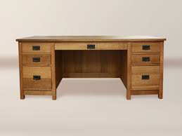 Macintosh 5 Drawer 2 File Drawer Executive Desk Appleton Furniture Design Center