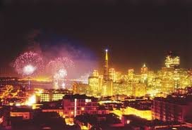 San Francisco New Year S Eve Fireworks Show 2016 New Years Eve Fireworks San Francisco Travel San