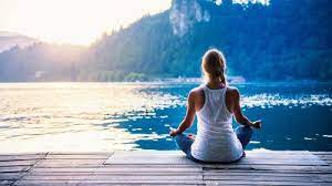Picture Of Yoga Girl Beside The Lake For Wallpaper Hd Wallpapers Wallpapers Download High Resolution Wallpapers Meditation Benefits Types Of Yoga Yoga Therapy
