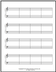 Printable blank sheet music templates in pdf format. Staff Paper Pdfs Download Free Staff Paper