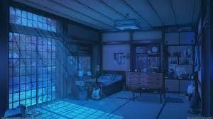 Anime bedroom scenery wallpapers wallpaper cave. Anime Scenery Bedroom Night Novocom Top