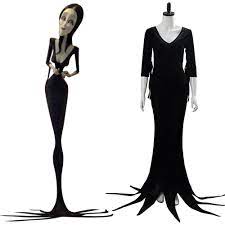 Morticia addams is the real head of the addams family, although gomez doesn't like to think so! Morticia Addams Costume The Addams Cosplay Family Costume Outfit Morticia Addams Dress Suit Uniform Movie Tv Costumes Aliexpress