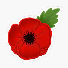 Poppy Remembrance Day Armistice Day War Soldier Sticker By Rezuke Poppy Flower Painting Poppy Flower Drawing Remembrance Day Poppy