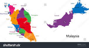 State In Malaysia Map Outline Malaysia Map States Stock Illustration 52049761 | Shutterstock