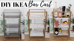 Diy Bar Cart Ikea Hacks Ep 5 Super Easy And Affordable Youtube
