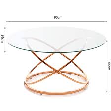 Tempering a glass table top adds to its strength. Inmozata Coffee Table Tempered Glass Round Geometric Sofa Table Side Table End Table Silver Base For Living Room Bedroom Living Room Furniture Home Kitchen Umoonproductions Com