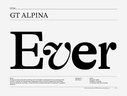 L'insieme delle opere stampate, inclusi i libri, è detto letteratura.i libri sono pertanto opere letterarie.nella biblioteconomia e scienza dell'informazione un libro è detto monografia, per. Gt Alpina Typeface Specimen And License Purchase