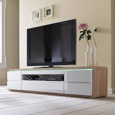 2, tv schrank modernes lowboard in weiss walnuss 190 cm, tv schrank nussbaum weiß, lowboard juno ii 200x40x40 cm weiß eiche tv board tv möbel this tv schrank nussbaum weiß graphic has 16 dominated colors, which include white, costa del sol, buccaneer, mine shaft, metallic sunburst. Tv Lowboard Claro Inkl Beleuchtung Eiche Sagerau Dekor Hochglanz Weiss Marine Wohnzimmer Tv Mobel Wohnzimmer Tv Wand Ideen