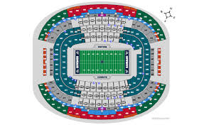 dallas cowboys home schedule 2019 seating chart