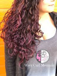 Temporary Wild Orchid Purple Naturally Curly Mermaid Hair By Carleen Sanchez Nevada S Curly Hair And Col Haircuts For Curly Hair Curly Hair Styles Mermaid Hair