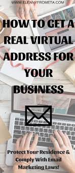 How To Get A Real Virtual Address For Your Business Marketing Strategy Social Media Social Media Marketing Plan Online Business Opportunities
