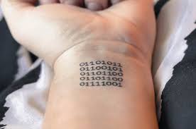 The binary tattoo facebook page is retiring sort of. Binary Tattoo Eliska Plitzova Flickr