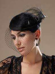 How To Make Black Wedding Cage Veil Hats Ehow Veiled Hats Funeral Veil Beautiful Hats
