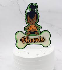 El topper de pastel de los Picapiedra topper de pastel de - Etsy México