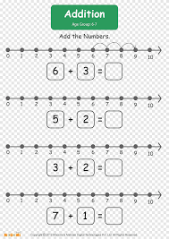 This includes an introduction, simple tutorials, lists of resources on vedic mathematics. Number Line Addition Subtraction Worksheet Line Geometry Angle Text Png Pngegg