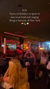 Irish Pub Singalong in Salou, Spain