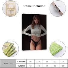 Ukrainian Beauty Model Anna Ralphs Figure Portrait Poster 4 Canvas Art Wall  Poster Printing Office Bedroom Aesthetic Poster Gift 24x36inch(60x90cm)  Frame-style : Amazon.ca: Home