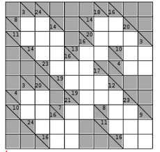 Funk, an employee of dell magazines, came up with the original english name cross sums and other names such as cross. Kakuro Puzzles