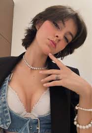 🤍 #shorthair #cabellocorto #shorthairgirl #outfitcheck