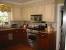 Brown Two Toned Kitchen Cabinets