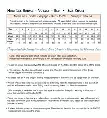 stella york size chart rinas bridal boutique