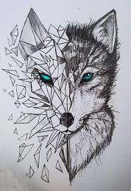 Tattoo Wolf Geometric Tatuajes 57 Super Ideas Geometric Wolf Geometric Art Geometric Wolf Tattoo