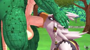 Feathered dinosaur blowjob - unleash your inner beast