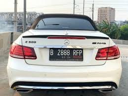 E Class Mercedes Benz E500 Amg Cabrio 2013 Mobilbekas Com