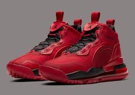 Jordan Aerospace 720 Red Black Bv5502 600 Sneakernews Com In 2020 Red Nike Shoes Hype Shoes Jordans Girls