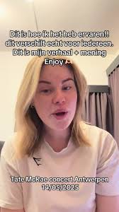 Mijn ervaring bij het Tate McRae concert in Antwerpen