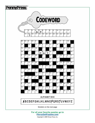 New daily puzzles each and every day! Codeword Pennydellpuzzles