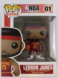 Funko Pop Nba 01 Lebron James Miami Heat 6 Vinyl Figure For Sale Online Ebay Vinyl Figures Funko Funko Pop