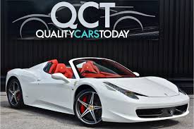 Maybe you would like to learn more about one of these? Used Ferrari 458 Spider U691 For Sale