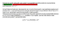 Acesta descompune cifrele unui numar, si ne ofera posibilitatea sa putem lucra cu ele. Curs 2 Reprezentarea Numerelor Intregi Si Reale F
