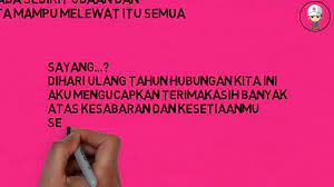 Temukan kata kata yang sesuai dan tunjukkan rasa sayangmu. Kata Kata Ucapan Hari Jadian Buat Pacar Youtube