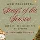 SONGS OF THE SEASON CONCERT event in Williamsville, NY