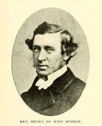 Reverend Henry de Wint Burrup who died from fever and is buried not far  from Bishop Mackenzie.