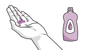 تنظيف بقع دهان على سطح جلدك Wikihow