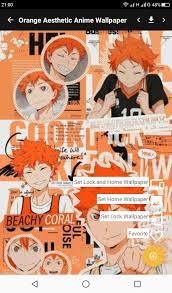 Check spelling or type a new query. Orange Aesthetic Anime Wallpaper For Android Apk Download
