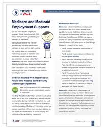 Any services you have that medicare pays for like hospital care, doctor's visits, skilled nursing facility care, or home care, medicare will pay for as the primary payer. Medicare And Medicaid Employment Supports Ticket To Work Social Security